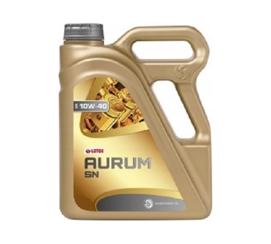 Моторное масло LOTOS AURUM полусинтетическое, SN, SAE 10W-40, 4 л WF-K405К20-OHO 1