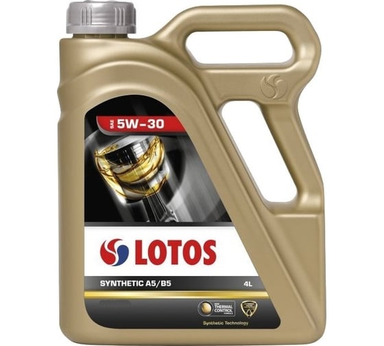 Моторное масло LOTOS AURUM A5/B5, SAE 5W30, синтетическое, 4 л WF-K405G60-OHO 1