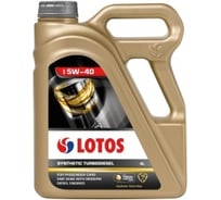 Моторное масло LOTOS SYNTHETIC TURBODIESEL SAE 5W40, 5 л WF-K504E30-0H1