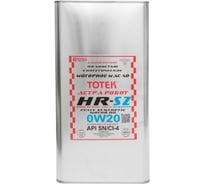 Синтетическое моторное масло ТОТЕК Астра Робот HR-Sub Zero 0W20, 4 л HRSZ02004