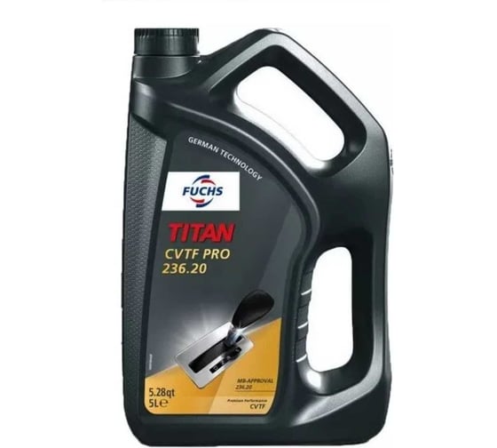 Масло трансмиссионное FUCHS TITAN CVTF PRO 236.20 5L 601778155 1