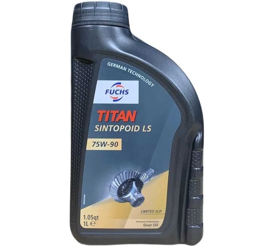 Масло трансмиссионное FUCHS TITAN SINTOPOID LS 75W-90 1L 602008336 1