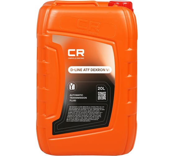 Масло трансмиссионное CARVILLE RACING для АКПП D-LINE ATF DEXRON VI 20L L1G02020 1