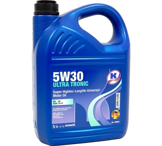 Масло моторное KUTTENKEULER Ultra Tronic 5W30, 5л, Германия 309084 1