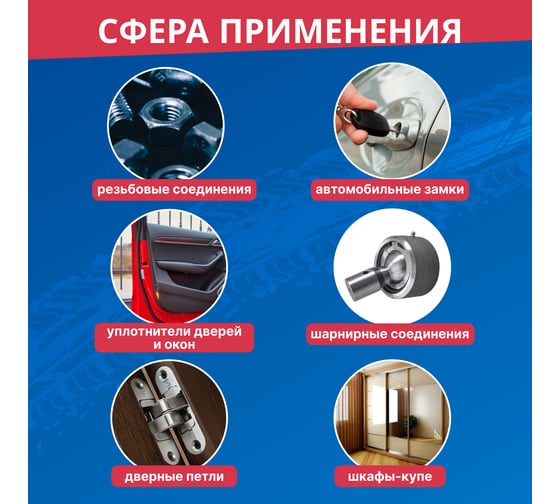 Силиконовая смазка REXANT 210 мл аэрозоль 85-0054