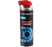 Смазка цепи NORDBERG OFF ROAD LS10F, аэрозоль, 650 мл LS10F-650