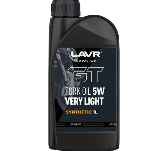 Вилочное масло LAVR motoline GT Fork oil 5W Ln7882 1