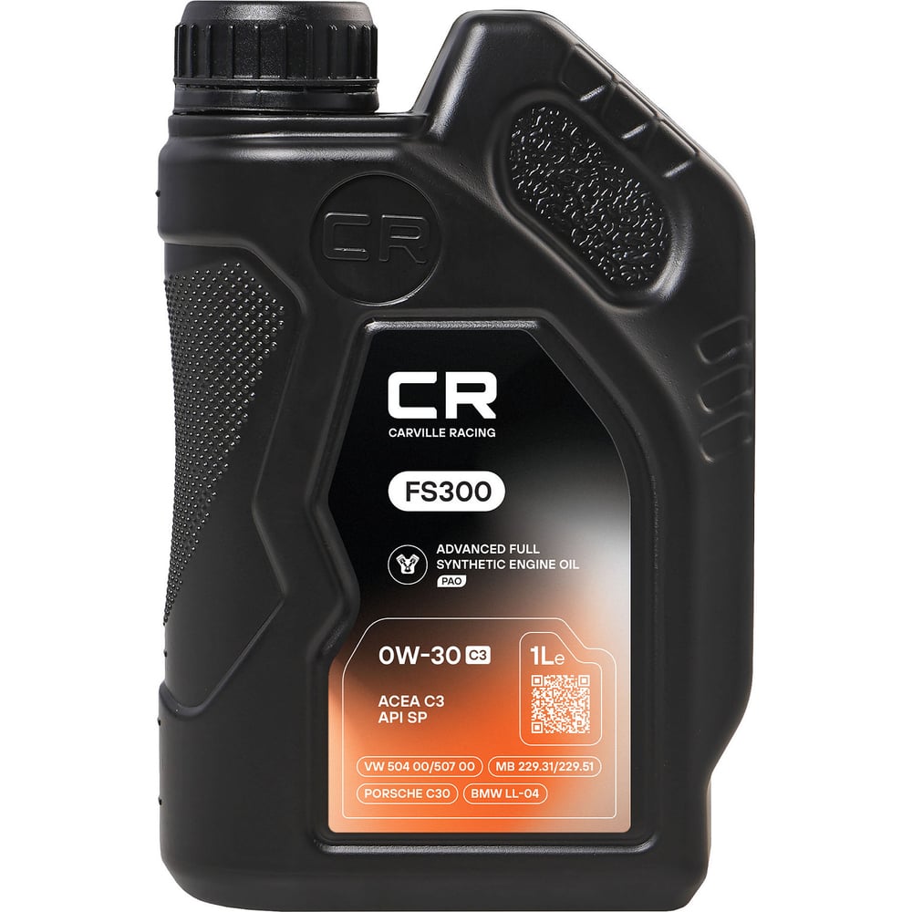 Масло моторное 0W30 синт. FS300 С3 (1л) (CARVILLE RACING)