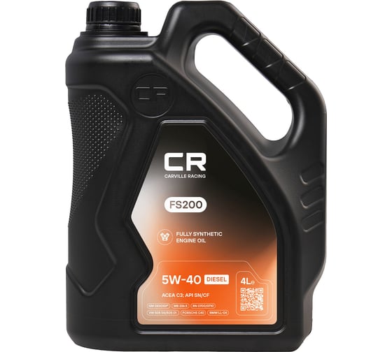 Масло моторное CARVILLE RACING FS200 5W-40 DIESEL 4L L1D00411 1