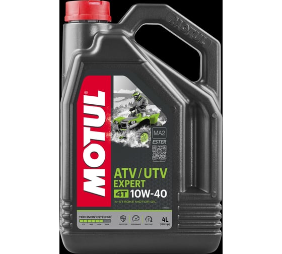 Масло моторное MOTUL ATV-UTV 4T 10W40 4 л 113921 1