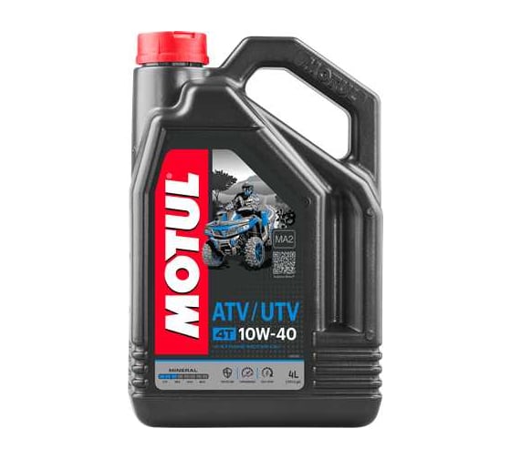 Масло моторное MOTUL ATV-UTV 4T 10W40 4 л 113921 1