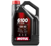 Масло моторное MOTUL 6100 SYN-NERGY SPEC 5W40 5 л 113882