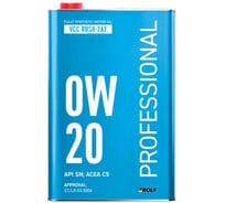 Моторное масло Rolf Professional 0W-20 C5 SN 1л (металл) 667170