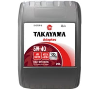 Автомобильное масло Takayama Adaptec 5W-40 A3/B4 SN/CF 20л 102952