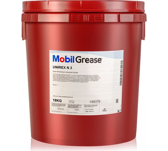 Смазка MOBIL Unirex N 3 18 кг 152926 1
