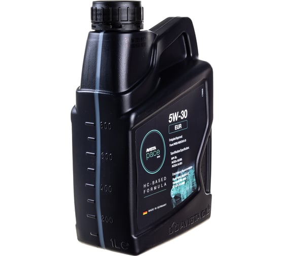 Моторное масло AVISTA PACE EVO C3 SAE 5W-30, 1л 173506