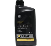 Масло моторное ARIAL ExTLiFe HC-L 10W-40 (1л) AR002104020
