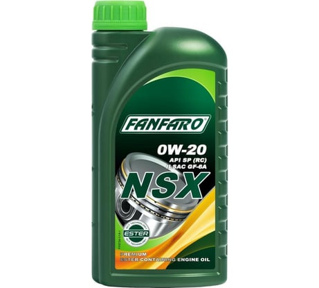 Синтетическое моторное масло Fanfaro NSX 0w-20, 1 литр FF6724-1