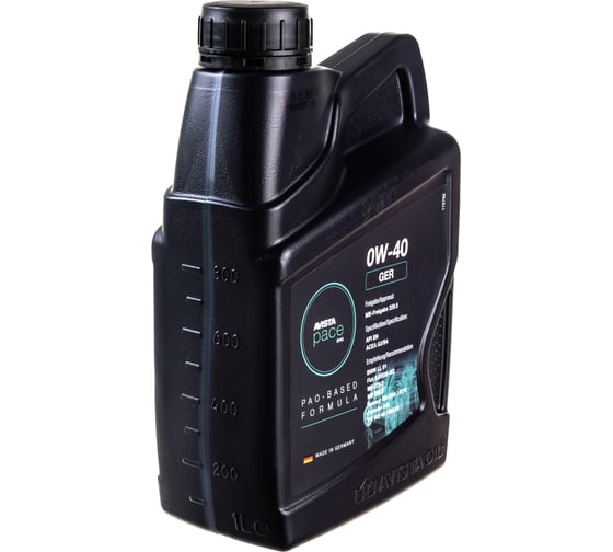 Моторное масло AVISTA PACE EVO GER SAE 0W-40, 1л 150808