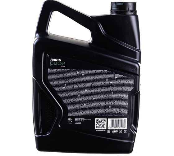 Моторное масло AVISTA PACE EVO C3 SAE 5W-30 5л 173503