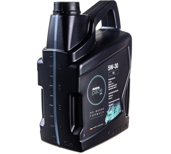 Моторное масло AVISTA PACE EVO C3 SAE 5W-30 5л 173503