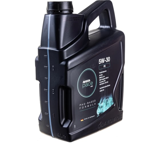 Моторное масло AVISTA PACE EVO FE SAE 5W-30 4л 174469