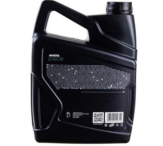 Моторное масло AVISTA PACE GER SAE 10W-40 4л 173071