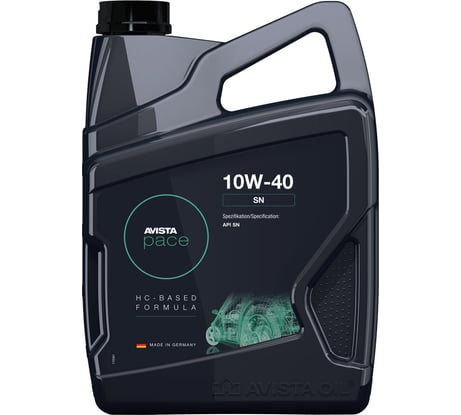 Моторное масло AVISTA PACE SN SAE 10W-40 4л 172604