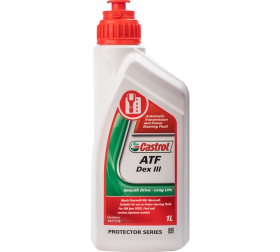 Трансмиссионное масло Castrol ATF Dex III, 1 л 15D9A6 1