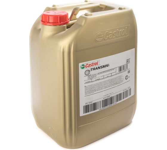 Трансмиссионное масло Castrol TRANSMAX ATF Z, 20 л 15D6C4 1