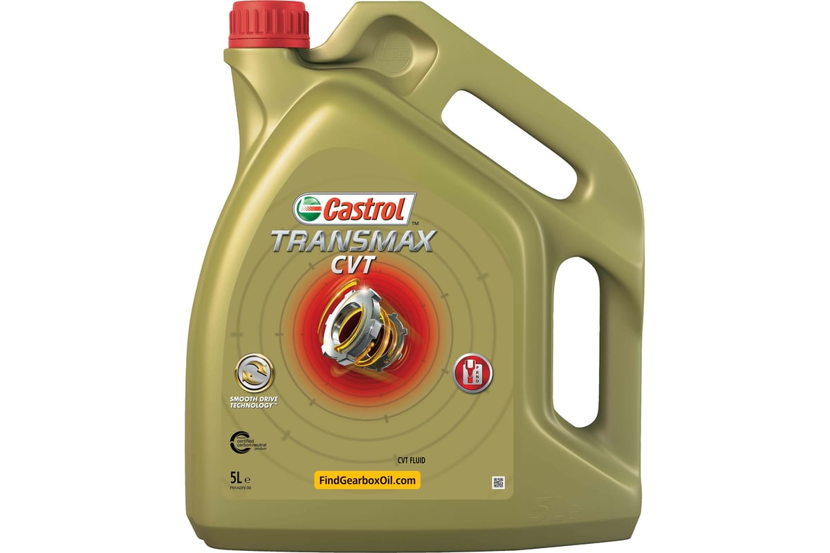 Трансмиссионное масло Castrol Transmax CVT, 5 л 15D979 - выгодная цена ...