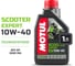Масло моторное SCOOTER EXPERT 10W40 4T MA 1 л MOTUL 113840 2