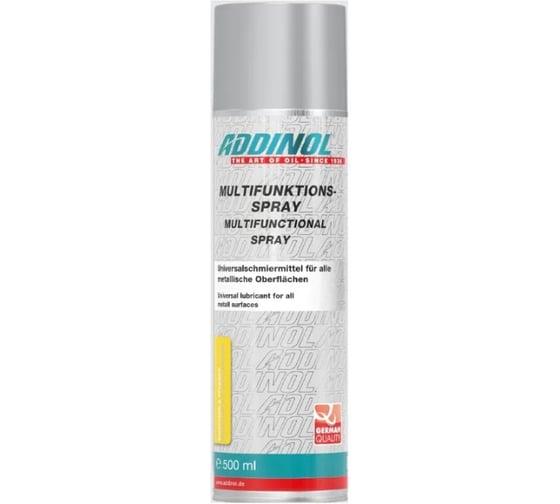 Универсальное смазочное средство в спрее ADDINOL Multifunktions spray, 0.5 л 71730130ML 1