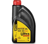 Масло моторное WOG ULTRA PROTECT SN/CF A3/B4 5w40, 1 л WGC0240