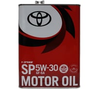 Масло моторное TOYOTA SAE 5W-30 SР (4л), Япония 08880-13705