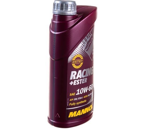 Синтетическое моторное масло MANNOL RACING ESTER 10W-60, 1 л 4036