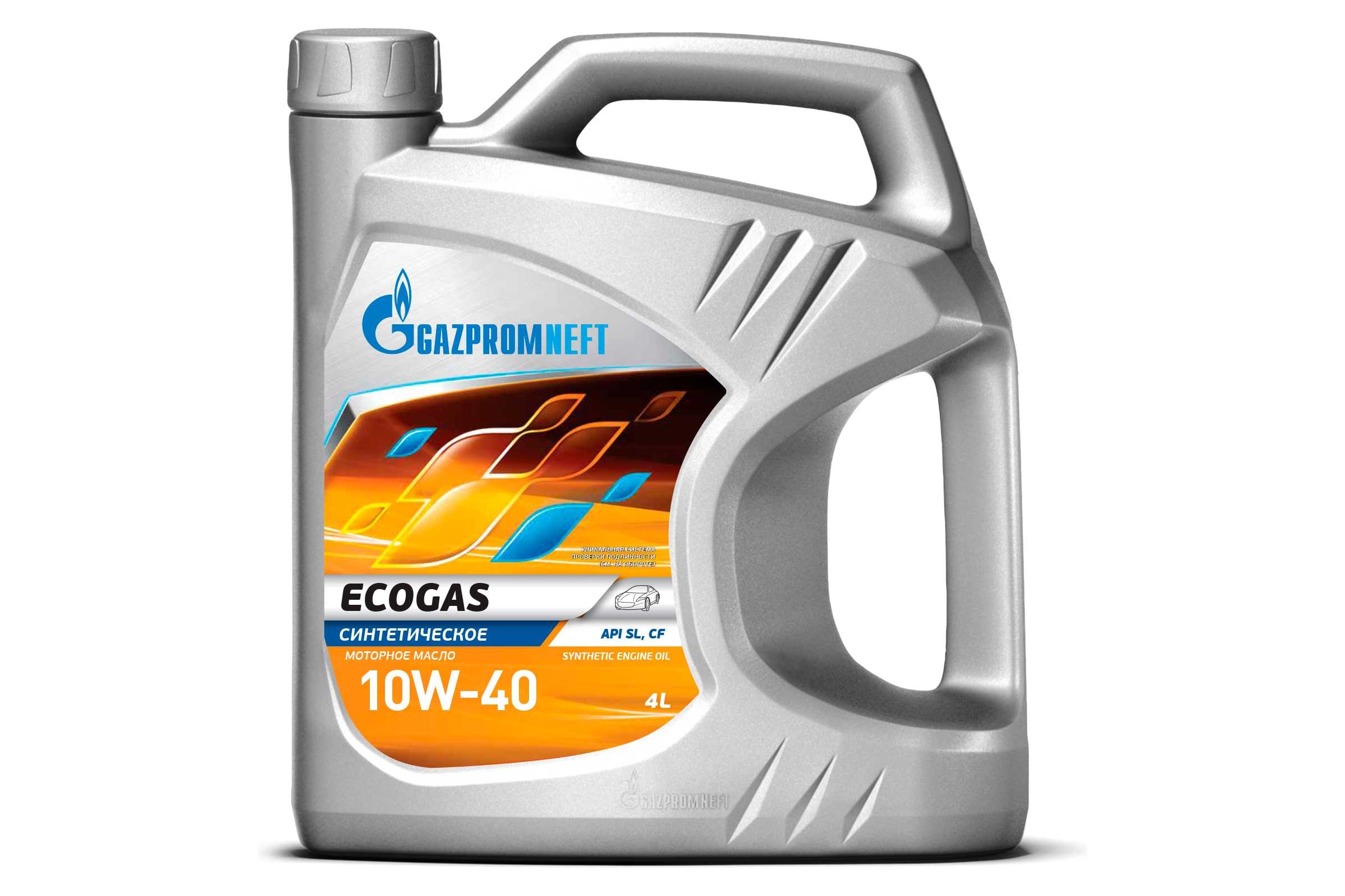 Масло Gazpromneft Ecogas 10W-40, 4л 2389907491 - выгодная цена