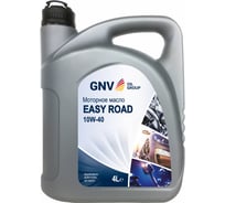 Моторное масло GNV Easy Road 10W 40 SN CF, 4 л 4602009975530