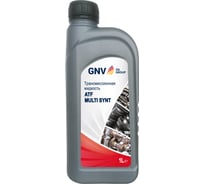 Синтетическая жидкость для автоматических трансмиссий GNV ATF Multi Synt, 1 л 4602009975844