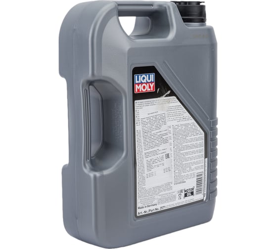 Минеральное моторное масло LIQUI MOLY MoS2 Leichtlauf 15W-40, 5л 2571