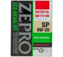 Масло моторное ZEPRO 0W-20 ECO MEDALIST FS SP/GF-6A (4л х 6) 4250-004-0