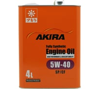Масло моторное AKIRA 5W-40 ENGINE OIL FS SP/CF (4л х 6) A00032242-004