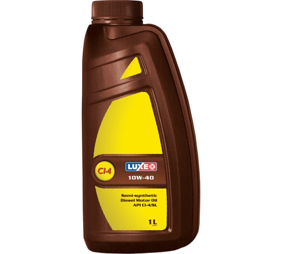 Дизельное масло LUXE DIESEL SAE 10W-40 API CI-4/ SL п/ с 1л 232