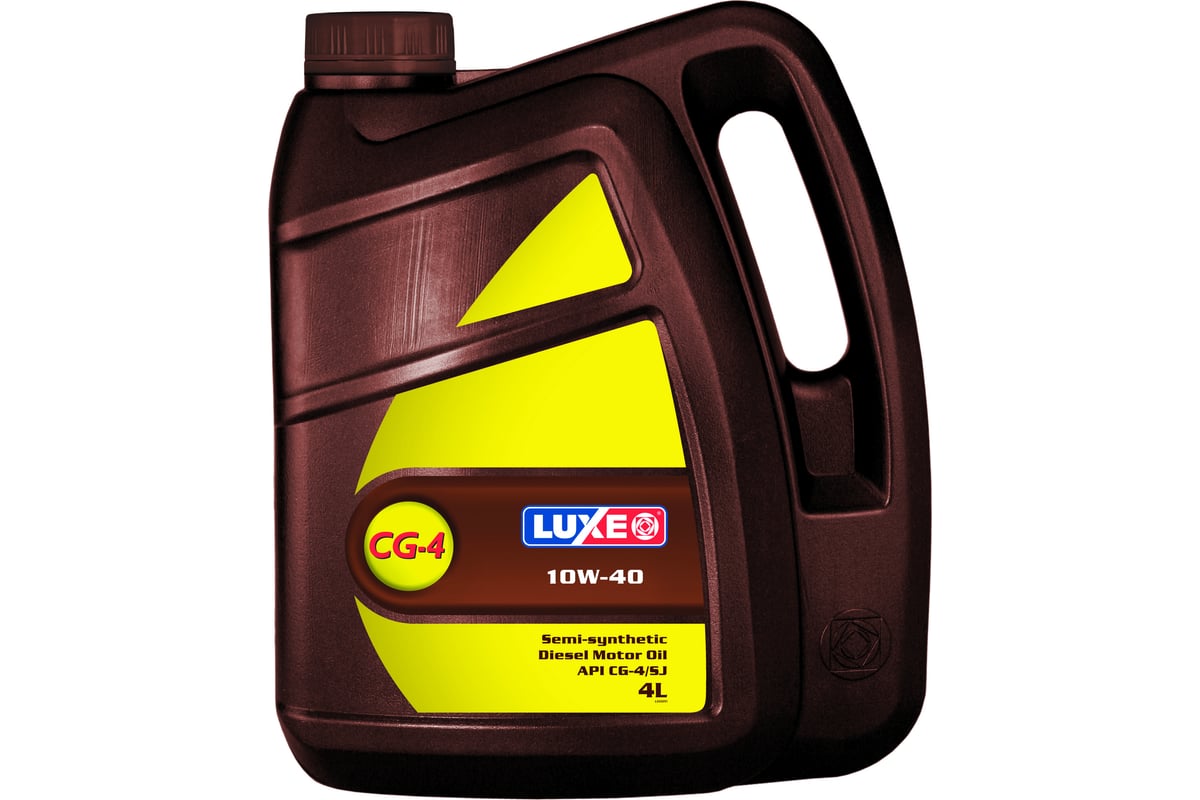 Дизельное масло LUXE DIESEL SAE 10W40 API CG-4/ SJ п/ с 4л 422 ...