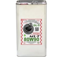Трансмиссионное синтетическое масло ТОТЕК Астра Робот ML-T SAE 80w90 MLT8090001