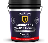 Трансмиссионное масло для МКПП LUBRIGARD GEARMAX XL PRO GL-5 75W-90 19 л LGPGRMXL57590CPL19