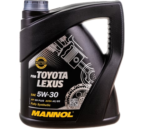 Синтетическое моторное масло MANNOL FOR TOYOTA LEXUS 5W-30 4 л 1197