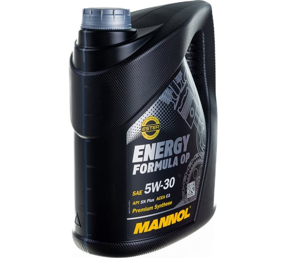 Синтетическое моторное масло MANNOL ENERGY FORMULA OP 5W-30, 4 л 1077