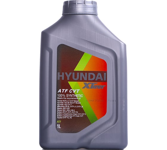 Трансмиссионное масло HYUNDAI XTeer CVT 1л 1011413 1