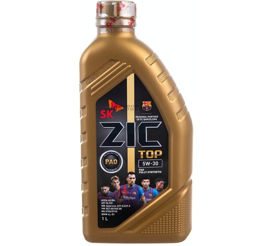 Моторное масло ZIC TOP 5W-30, 1 л 132681
